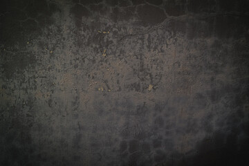 Gray, coarse, peeling surface-textured concrete background