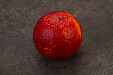 Red sweet orange over background