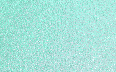 Obraz premium Mint green foil paper texture background.