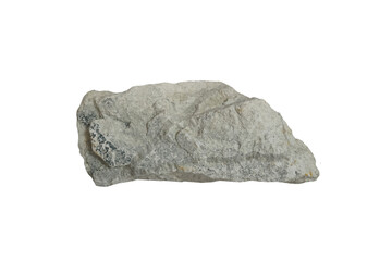 A picec of sodium feldspar (Na Feldspar) isolated on white background. feldspathic rock, Ceramic...