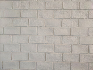 Fototapeta premium Old white brick for background.