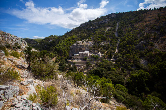 Monastery in Blaca desert, Brac island - Croatia