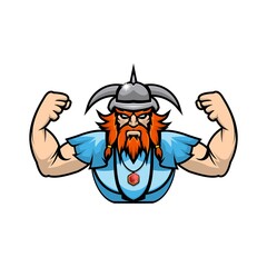 sparta big strong mascot character cartoon design illustration