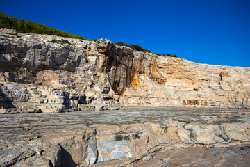 Vis island coastline landscape