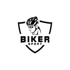 Cyclists bicycle racing. characters flat design style. bicyclist cycling, racer on competition Free Vector