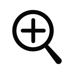 Search icon design vector graphic
