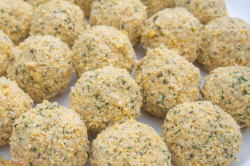 not fried falafel balls, recipe