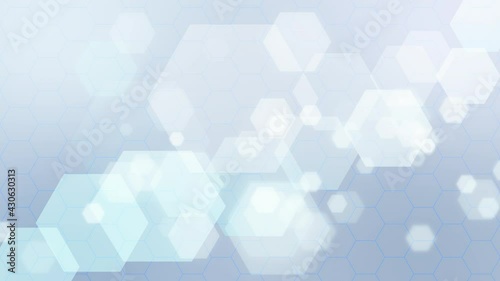 銀色と白色のデジタルキラキラ抽象的背景 Canvas Print Rrice