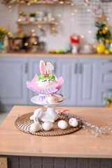 Ester cake with rabbit