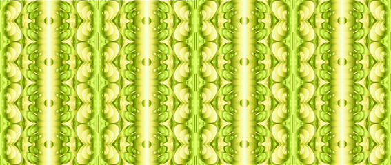 Wave shapes on a light yellow background. Use for textures and design.
