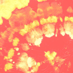 Obraz na płótnie Canvas Circle Ink Dress. Artistic Background. Batik Roll. Psychedelic Water Texture. Tye Dye Swirl Backdrop. Abstract Dye. Hippie Art Pattern. Orange Color Fabric. Yellow Circular Abstract Dye.