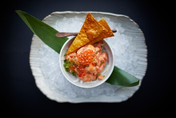 Salmon Carpaccio