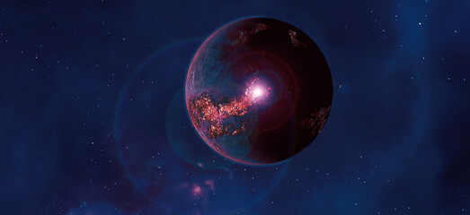 Lava Planet Vaporwave V.2