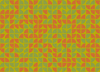 Abstract Geometric Pattern generative computational art illustration