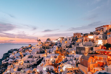 Oia, Night View