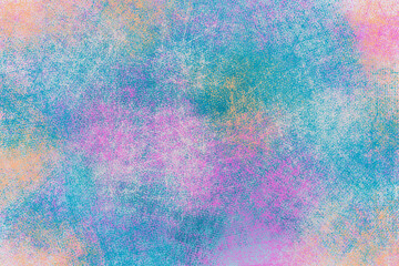 Bitmap color bright background. Children's cheerful background with bright shades. Paper texture, color prints. Background for posters, for events and holidays.