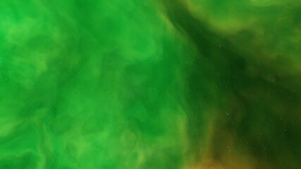 nebula gas cloud in deep outer space, colorful space background with stars, 3d render