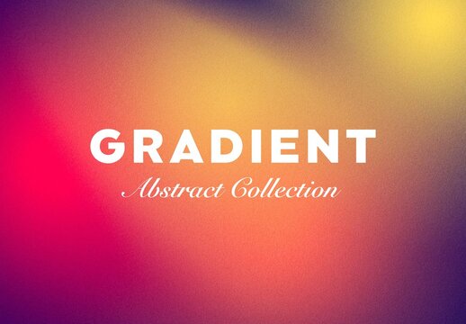 Abstract Retro Gradient Textures