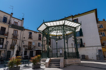 Glimpses of the historic center of Isernia, capital of the homonymous province of Molise, a...