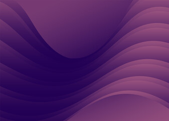 Abstract gradient waves background and folds. 3D illustration in gentle pastel colors.