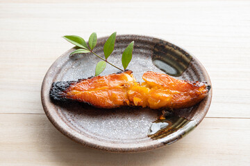 焼き魚　アブラカレイのみりん
