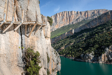 Montfalco footpath, Huesca province, Spain