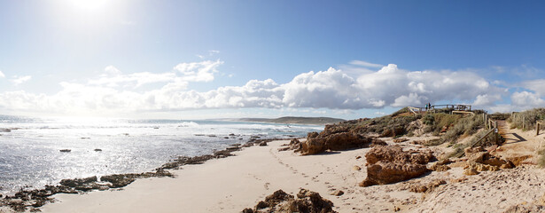 River and Ocean Landscapes at Kalbarri National Park in Western Australia.