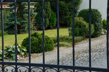 wrought gate