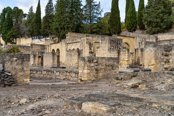 Fototapeta premium Palace of Medina Azahara near Cordoba in Andalusia, Spain