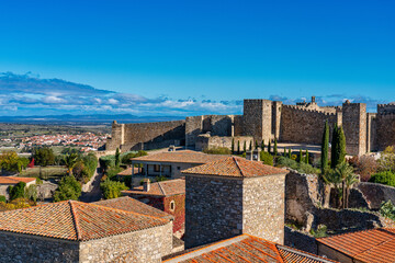 Trujillo Castle. Former Arab Alcazaba. In Trujillo, Extramadura, Spain.