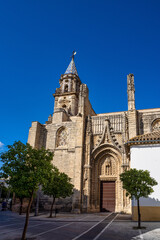 Fototapeta na wymiar The San Miguel church in the town of Jerez de la Frontera in Andalusia, Spain