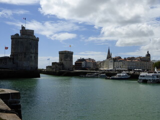 La Rochelle, Francia. Bonita ciudad costera del sur de Francia.
