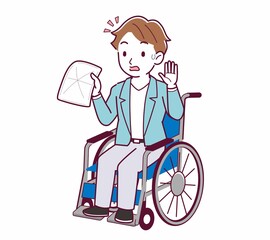 Young man with brown hair