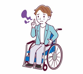 Young man with brown hair