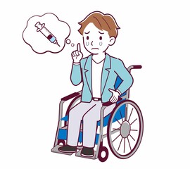 Young man with brown hair