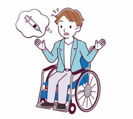 Young man with brown hair