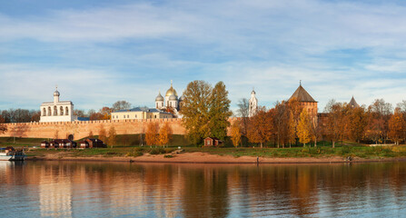 Panoramic view of Novgorod Kremlin