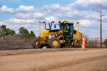 Obraz premium blade on road