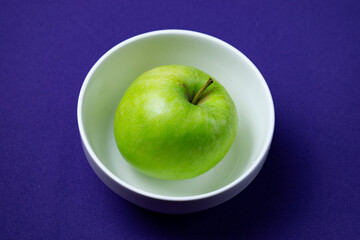 green apples in a bowl