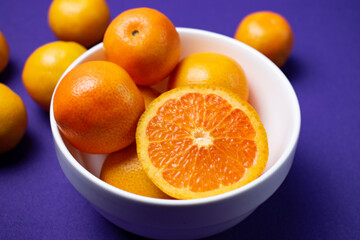 oranges in a bowl