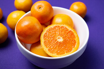 oranges in a bowl