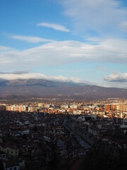 A viewpoint of Prizren from the castle in Kosova