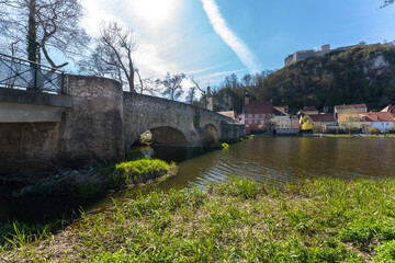 Kallmünz ist ein Markt im Oberpfälzer Landkreis Regensburg | Schlossbergs Burg | Naabtal