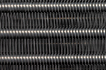 Aluminum fins of condenser for air conditioner