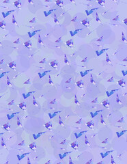 背景素材 三角　キラキラ　紫