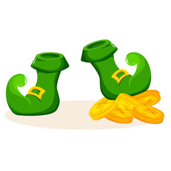 Isolated green hat wood saitn patricks day ireland icon- Vector