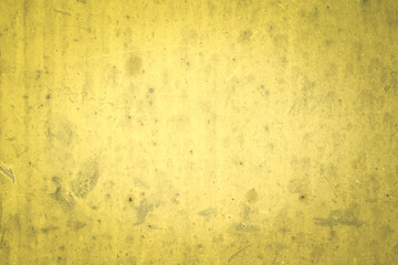 Yellow stained metal
