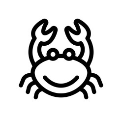 Obraz premium crab icon