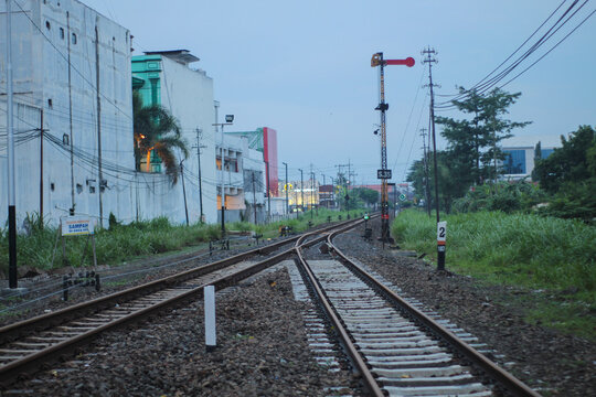 Double Track railway in indonesia