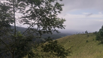 Obraz na płótnie Canvas Hill Budug Asu Jawa Timur